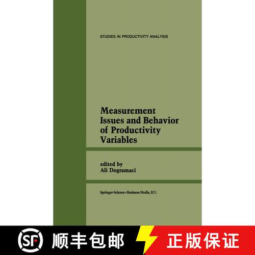 【3-4周达】Measurement Issues and Behavior of Productivity Variables [9789401568692]