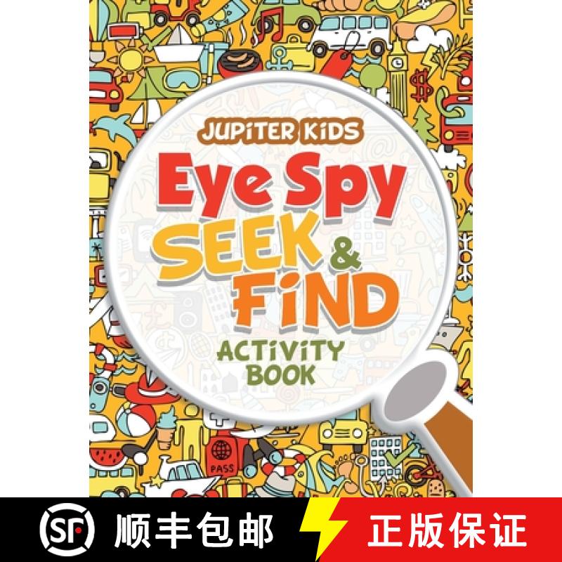 【3-4周达】Eye Spy Seek & Find Activity Book [9781683265801]