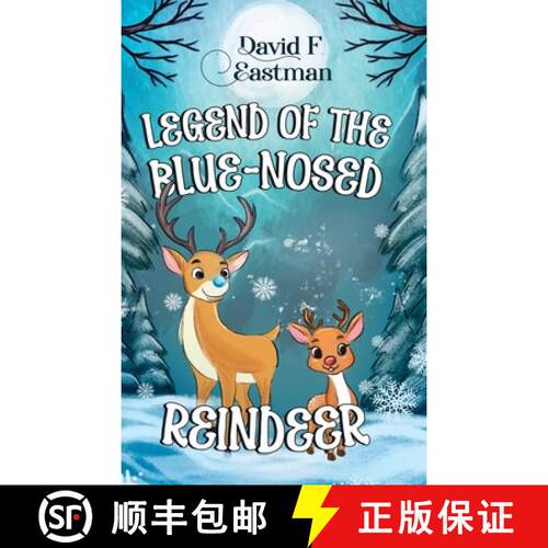【3-4周达】精装 Legend of the Blue-Nosed Reindeer [9781787886001]
