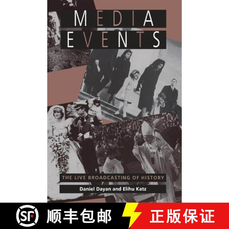 【3-4周达】Media Events – The Live Broadcasting of History (Paper) [9780674559561]
