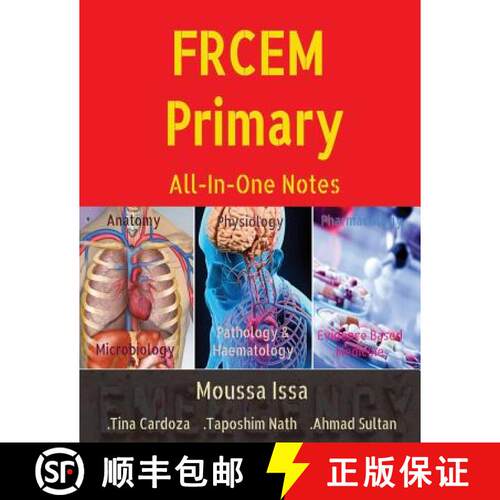 【3-4周达】FRCEM Primary: All-In-One Notes (5th Edition, Full Colour) [9781916029675]