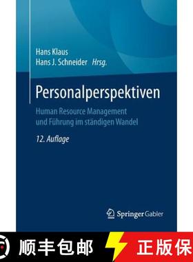 【3-4周达】Personalperspektiven : Human Resource Management und Führung im ständigen Wandel [9783658139704]