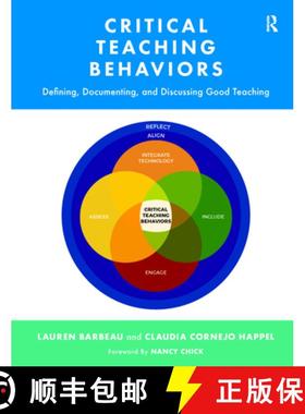 【3-4周达】Critical Teaching Behaviors: Defining, Documenting, and Discussing Good Teaching [9781642673692]
