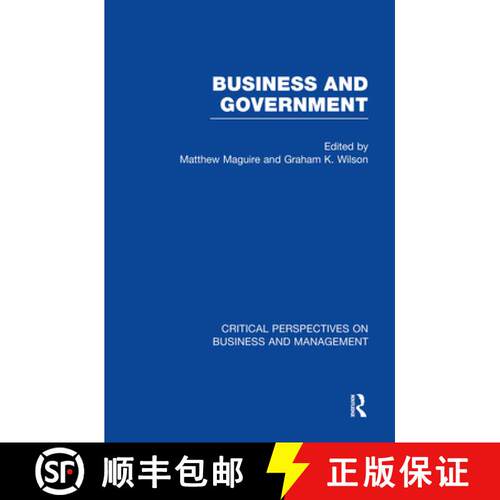 【3-4周达】精装 BUSINESS & GOVERNMENT CRIT PERSPEC [9780415626842]