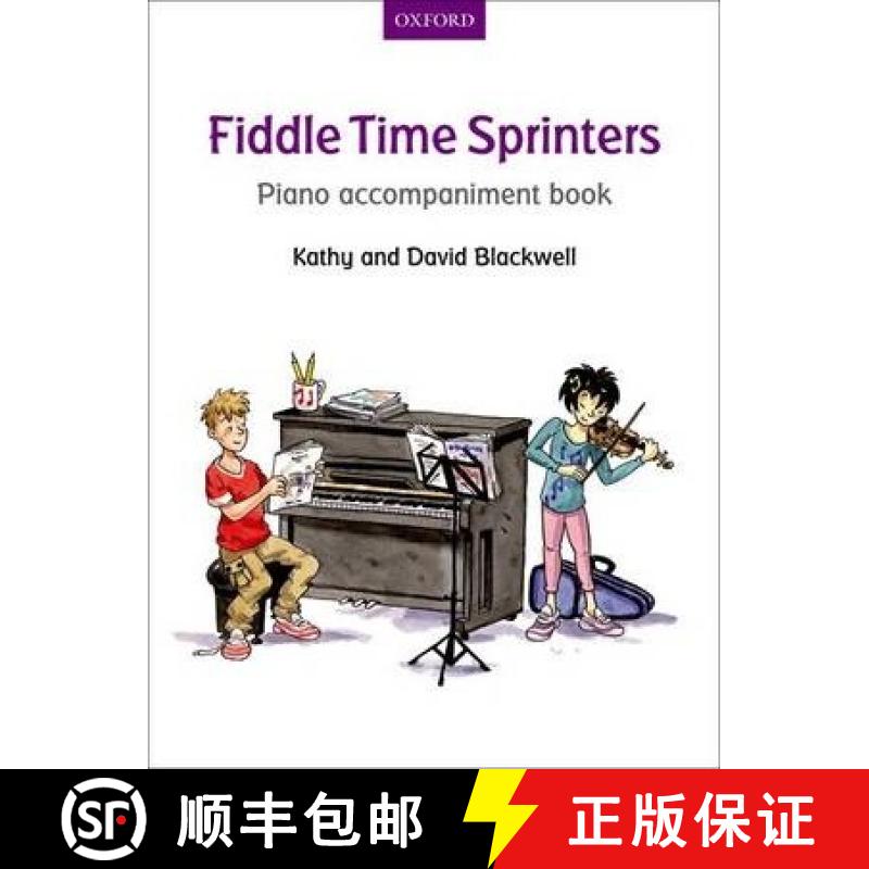 【3-4周达】Fiddle Time Sprinters Piano Accompaniment Book [9780193398580]
