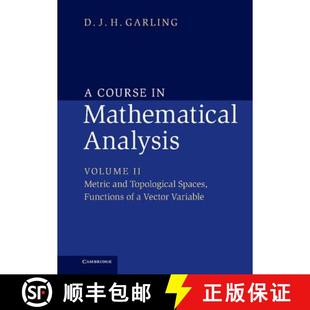 Analysis Metric Mathematical Course Vector and Va... Spaces Functions 3周达 9781107032033 Topological