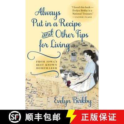 【3-4周达】Always Put in a Recipe and Other Tips for Living from Iowa's Best-Known Homemaker [9781609381158]