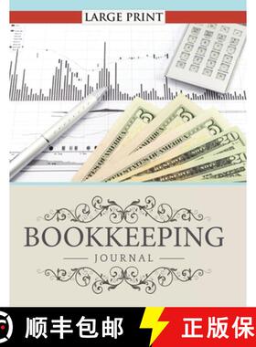 【3-4周达】Bookkeeping Journal Large Print [9798869458056]