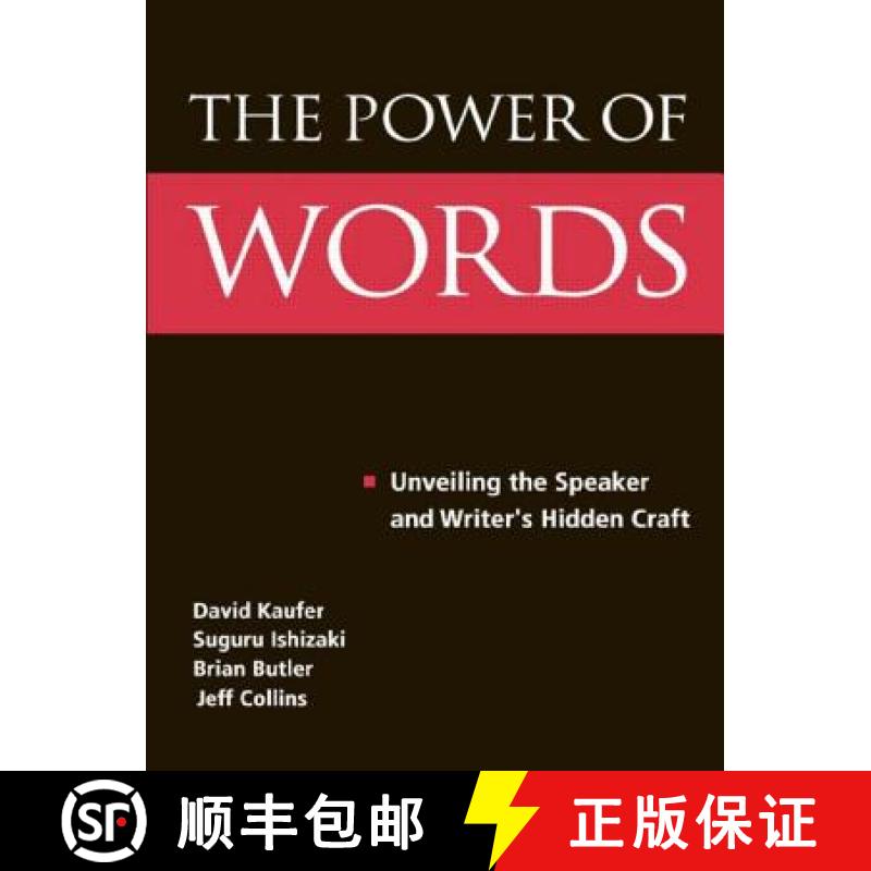 【3-4周达】The Power of Words : Unveiling the Speaker and Writer's Hidden Craft [9780415652636]