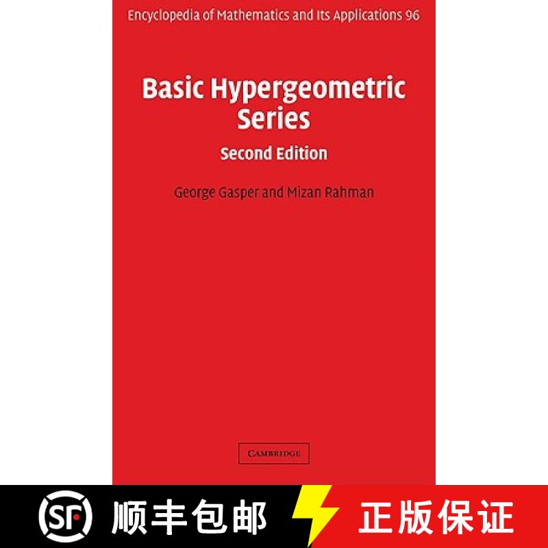 现货 基本超几何级数 Basic Hypergeometric Series [9780521833578]