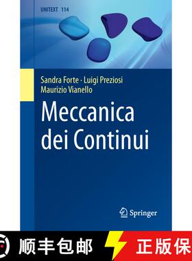 【3-4周达】Meccanica dei Continui (1a ed. 2019) (1a ed. 2019) [9788847039841]