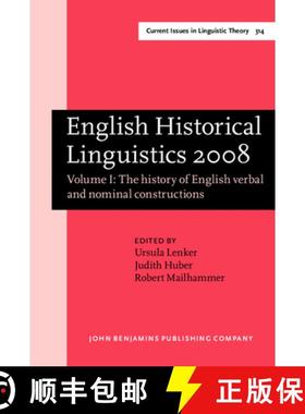 【3-4周达】English Historical Linguistics 2008: Selected papers from the fifteenth International Conf... [9789027248329]