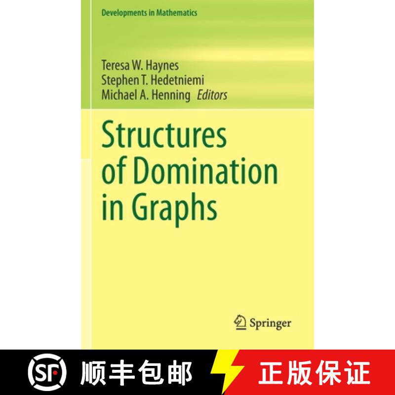 【3-4周达】Structures of Domination in Graphs [9783030588946]