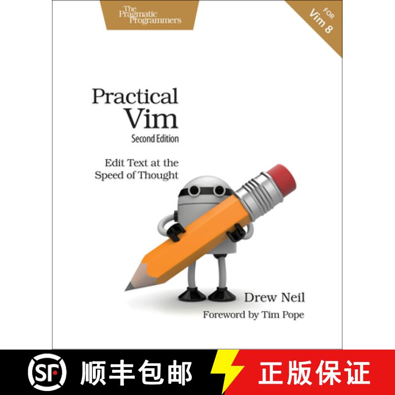 【2-3周达】Practical Vim: Edit Text at the Speed of Thought : 2nd Edition [9781680501278]
