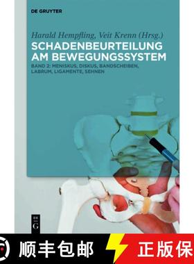【3-4周达】Meniskus, Diskus, Bandscheiben, Labrum, Ligamente, Sehnen [9783110297386]