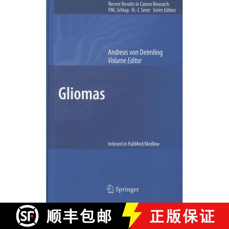 【3-4周达】Gliomas [9783540312055]