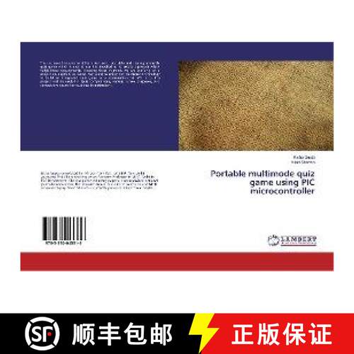预订 Portable multimode quiz game using PIC microcontroller [9783330045316]