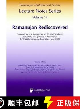 【3-4周达】Ramanujan Rediscovered: Proceedings of a Conference on Elliptic Functions, Partitions, and... [9781571462459]