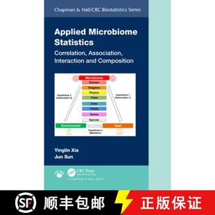 Correlation 4周达 Microbiome Composition 9780367639709 Interaction Association Statistics Applied and