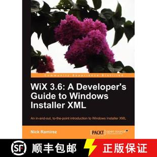Wix 预订 Windows 9781782160427 XML 3.6 Developer Installer Guide