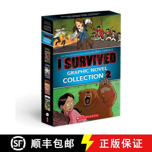 【3-4周达】I Survived Graphic Novels #5-8: A Graphix Collection [9798225032661]