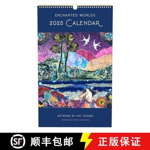 2025 Enchanted Calendar 9798886637038 Wall 3周达 Poster Worlds