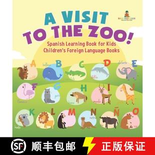 Children Language Spanish Book Zoo Kids the 9798869419729 Books 4周达 for Visit Foreign Learning