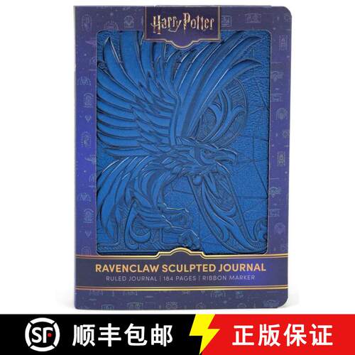 【3-4周达】精装 Harry Potter Sculpted Journal: Ravenclaw [9798886638844]