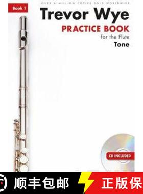 【3-4周达】Trevor Wye Practice Book For The Flute: Book 1 Tone (Book/CD) Revised Edition [9781783054183]