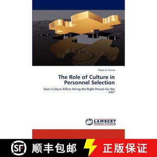 Culture 9783844391190 The Selection Role Personnel 预订