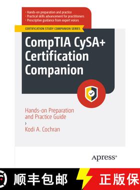 预订 CompTIA CySA+ Certification Companion : Hands-on Preparation and Practice Guide (First Edition) ... [9798868814945]