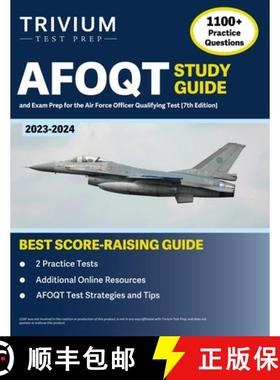 【3-4周达】AFOQT Study Guide 2023-2024: 1,100+ Practice Questions and Exam Prep Book for the Air Forc... [9781637987087]