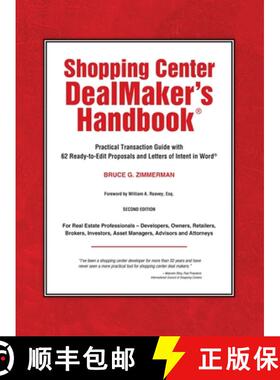 预订 Shopping Center Dealmaker's Handbook(R) [9781881250005]