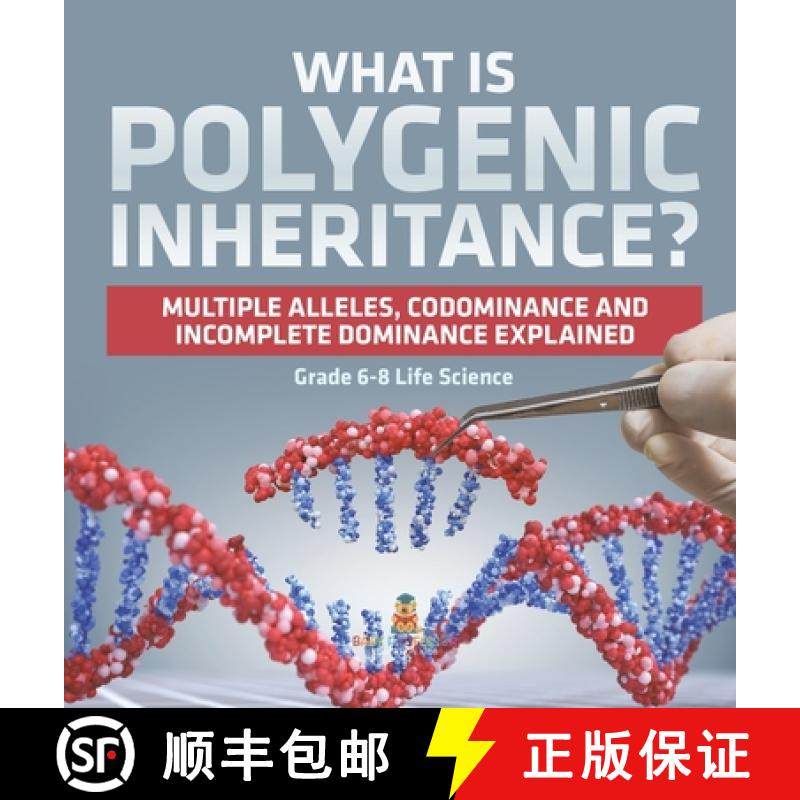 【3-4周达】What is Polygenic Inheritance? Multiple Alleles, Codominance and Incomplete Dominance Expl... [9781541998070]
