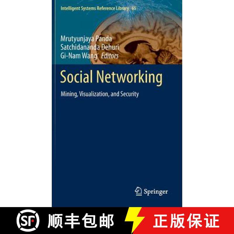 【3-4周达】Social Networking : Mining, Visualization, and Security [9783319051635]