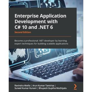 Application Become Enterprise .NET and developer... Development 9781803232973 预订 professional with