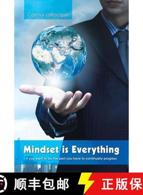 【3-4周达】Mindset is Everything: If you want to be the best you have to continually progress [9781504354226]