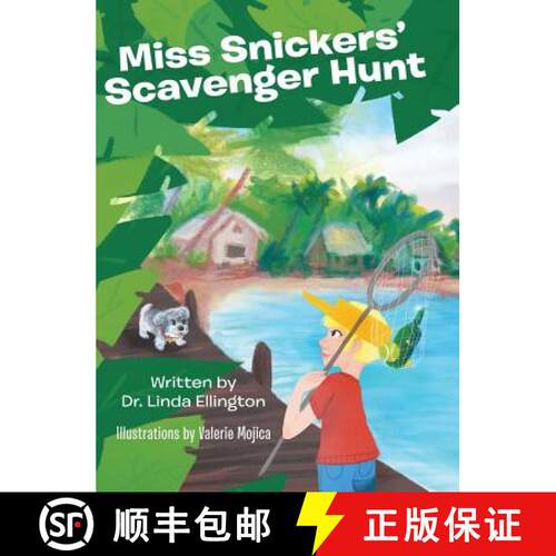 【3-4周达】精装 Miss Snickers' Scavenger Hunt [9781480872950]