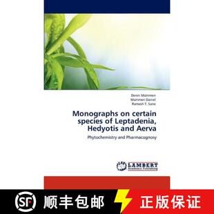 预订 Monographs on certain species of Leptadenia, Hedyotis and Aerva [9783659111570]
