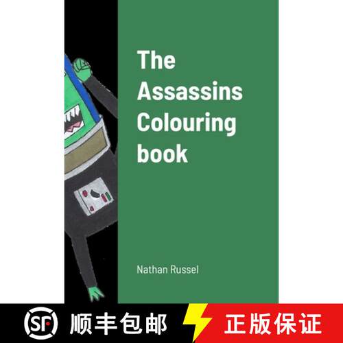 【3-4周达】The Assassins Colouring book [9781447776314]