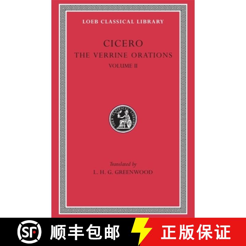 【3-4周达】The Verrine Orations, Volume II: Against Verres, Part 2, Books 3-5 [9780674993235]