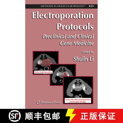 【3-4周达】Electroporation Protocols: Preclinical and Clinical Gene Medicine - Electroporation Protoc... [9781588298775]