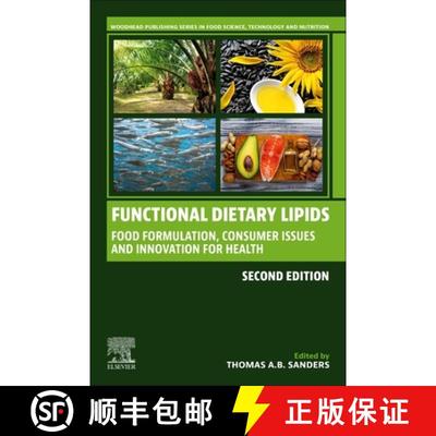 【3-4周达】Functional Dietary Lipids: Food Formulation, Consumer Issues, and Innovation for Health [9780443153273]