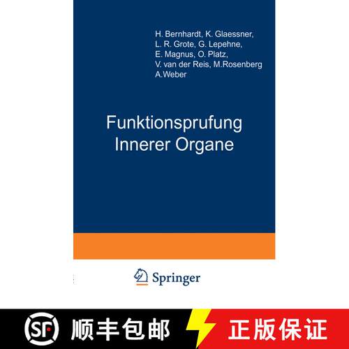 【3-4周达】Funktionsprufung Innerer Organe (2. Auflage 1927) [9783642891540]