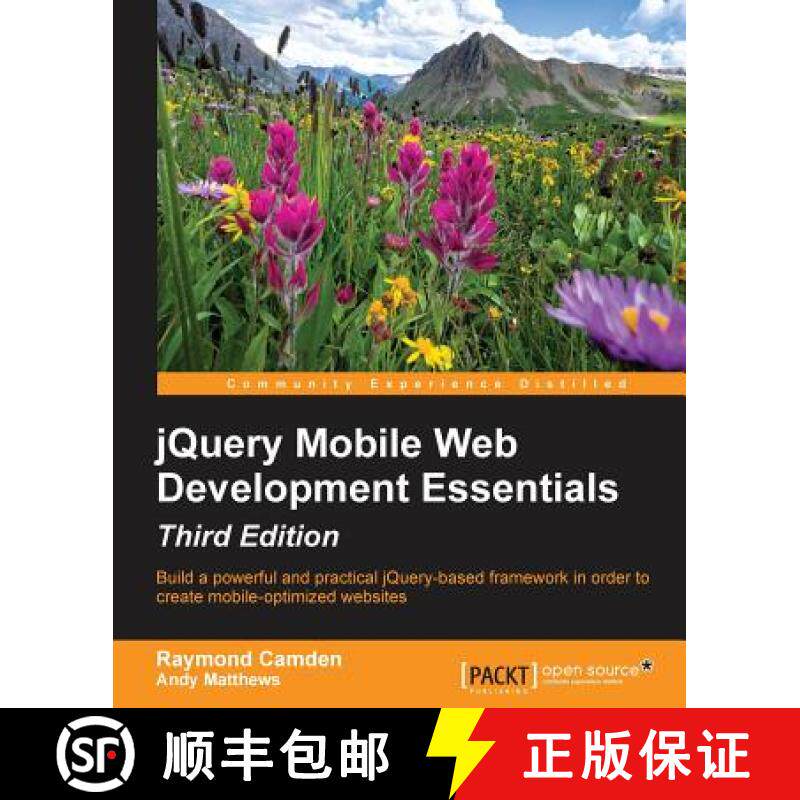 预订 jQuery Mobile Web Development Essentials - Third edition [9781783555055]