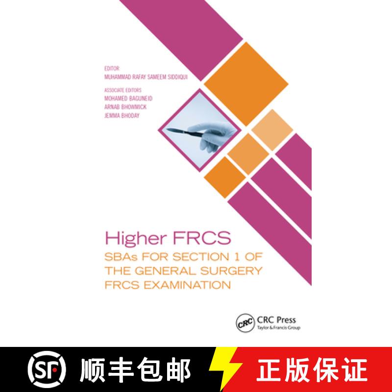 【3-4周达】Higher Frcs: Sbas for Section 1 of the General Surgery Frcs Examination [9781032117263]
