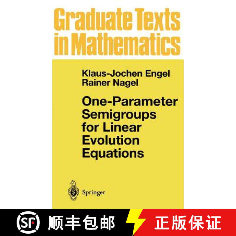 【3-4周达】One-Parameter Semigroups for Linear Evolution Equations [9780387984636]