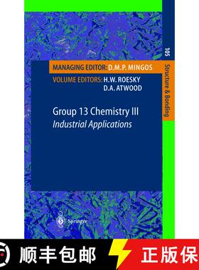 【3-4周达】Group 13 Chemistry III : Industrial Applications (Softcover reprint of hardcover 1st ed. 2... [9783642079054]