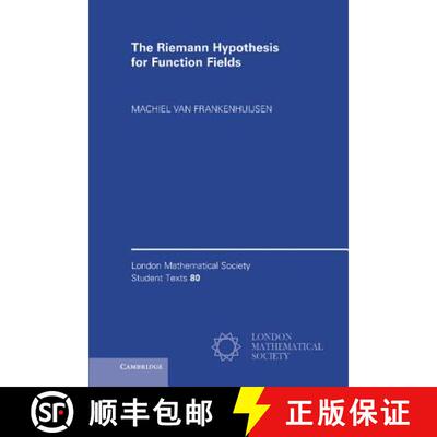 预订 精装 Riemann Hypothesis for Function Fields: Frobenius Flow and Shift Operators - The Riemann Hy... [9781107047211]