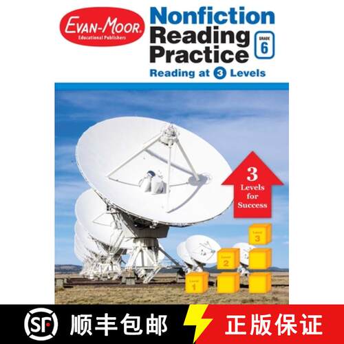 预订 非虚构类文学阅读练习 六年级 Nonfiction Reading Practice, Grade 6 (2017 revised edition) [9781629383200]